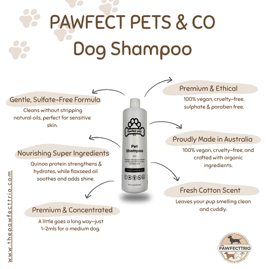 Pet Shampoo & Conditioner Spritz Bundle - Fresh Cotton